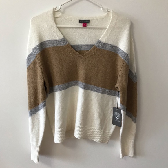 NWT VINCE CAMUTO BUBBLE SLEEVE SWEATER - Picture 4 of 13